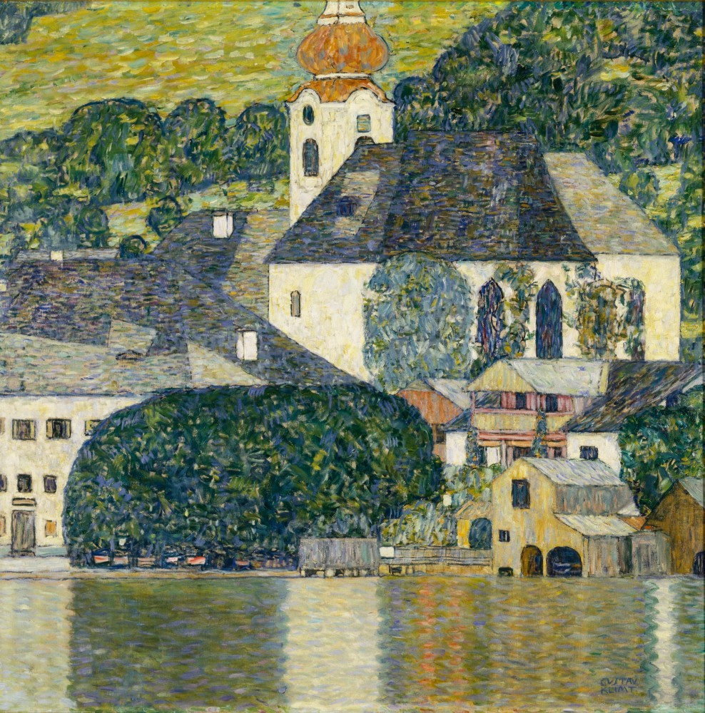 Gustav Klimt, Kirche in Unterach am Attersee, 1916<small>© The Heidi Horten Collection</small>