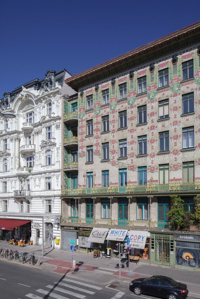 Apartment Building, Linke Wienzeile 40, 1898<small>© Wien Museum / Photo: Wolfgang Thaler</small>
