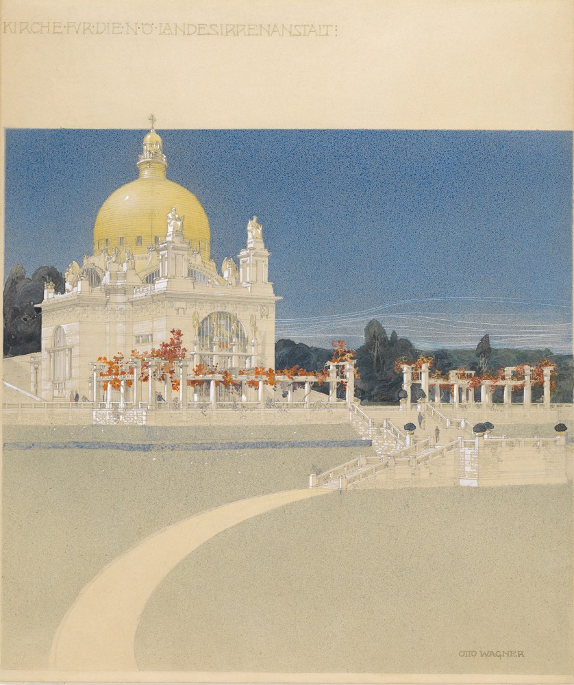 View of the Church at Steinhof, 1902/03<small>© Wien Museum</small>