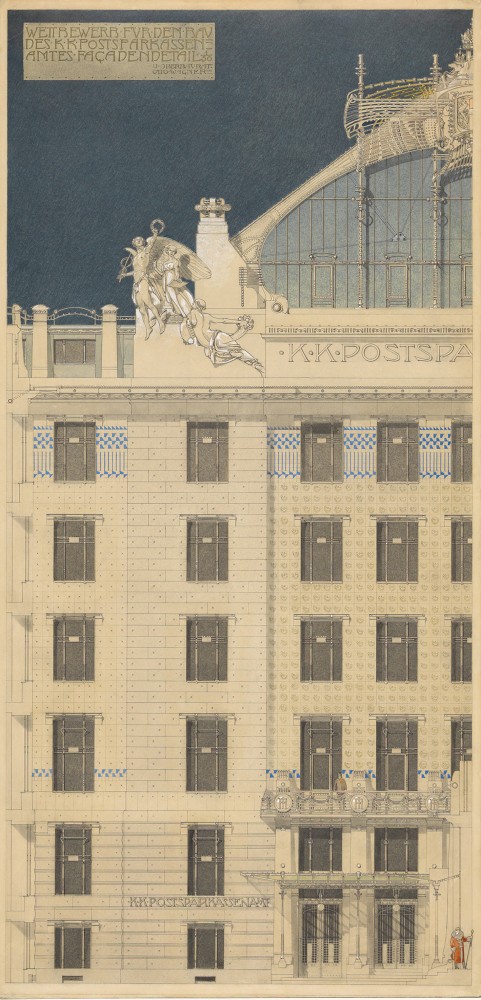 Postal Savings Bank, Competitive Project, 1903<small>© Wien Museum</small>