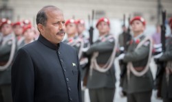 Ambassador of Pakistan to Austria: H.E. Mr. Mansoor Ahmad Khan<small>© Daniel Trippolt/HBF</small>