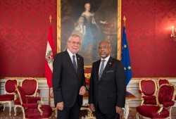 Ambassador of Guyana to Austria, H.E. Mr. David Hales<small>© Carina Karlovits/HBF</small>
