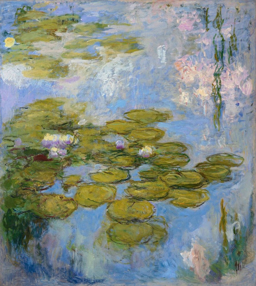 Claude Monet, Seerosen 1916-1919<small>© Albertina / Fondation Beyeler, Riehen/Basel, Sammlung Beyeler</small>