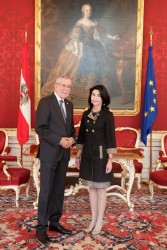 Ambassador of Chile to Austria, H.E. Mrs. Gloria Navarrete Pinto<small>© www.bundespraesident.at / Peter Lechner / HBF</small>