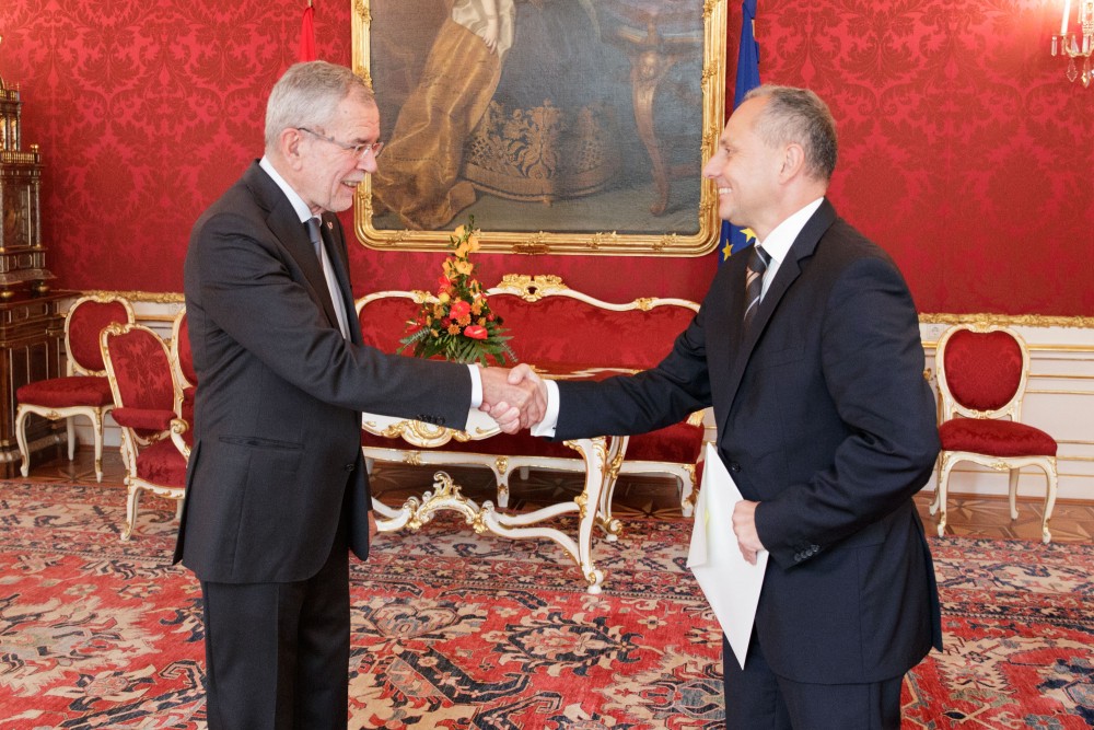 Ambassador of Hungary to Austria - Mr. Andor Nagy<small>© www.bundespraesident.at / Peter Lechner / HBF</small>