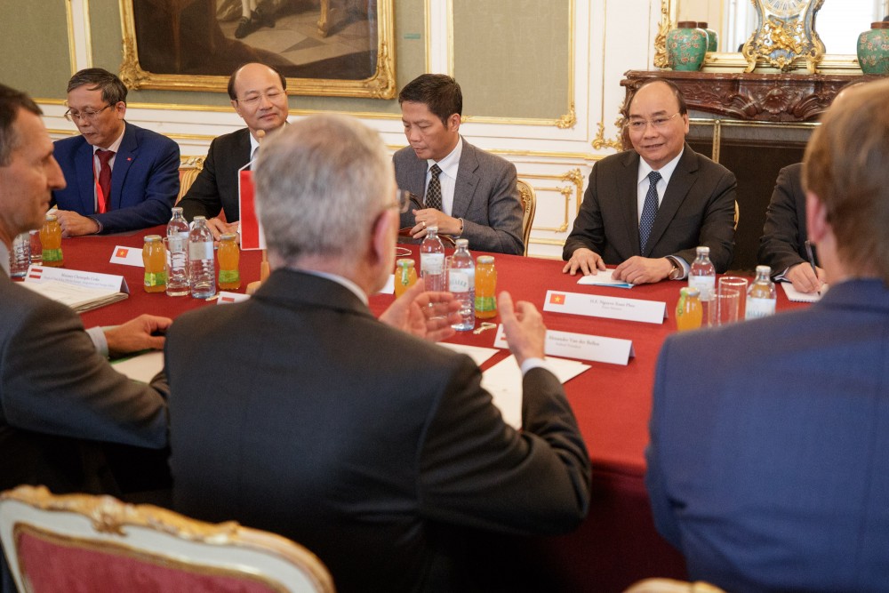 The Vietnamese Prime Minister at the Federal President's Office<small>© Österreichische Präsidentschaftskanzlei / Peter Lechner/HBF</small>