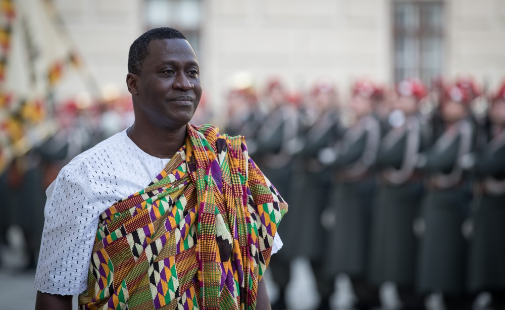 Ambassador of Ghana to Austria: H.E. Mr. Ramses Joseph Cleland<small>© www.bundespraesident.at / Carina Karlovits / Daniel Trippolt/HBF</small>