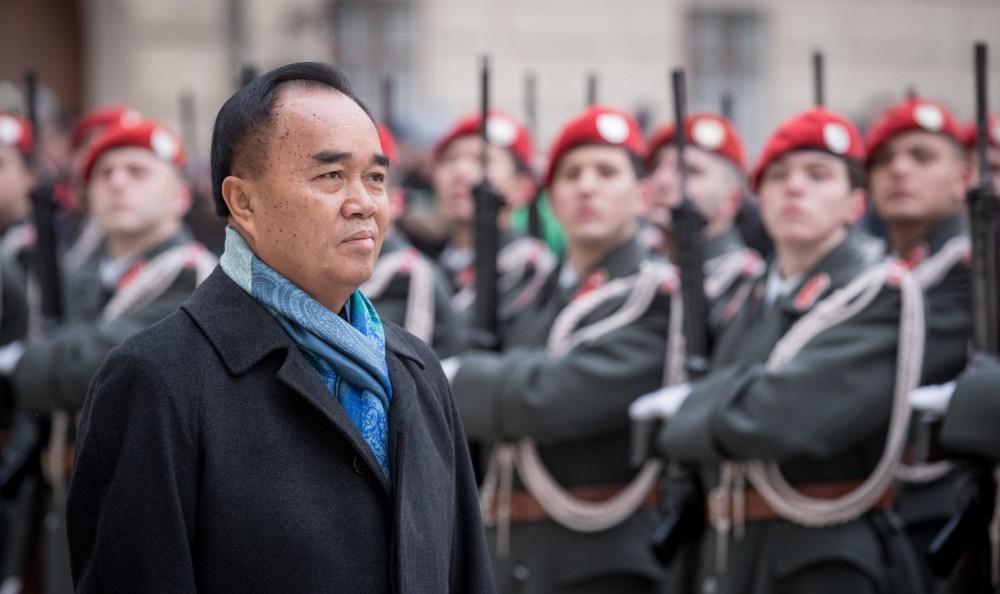 Laotian Ambassador in Vienna: H.E. Mr. Sithong Chitnhothinh<small>© Carina Karlovits und Daniel Trippolt/HBF</small>