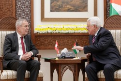 Mahmoud Abbas, Van der Bellen, Feb. 2019<small>© Österreichische Präsidentschaftskanzlei / Peter Lechner/HBF</small>