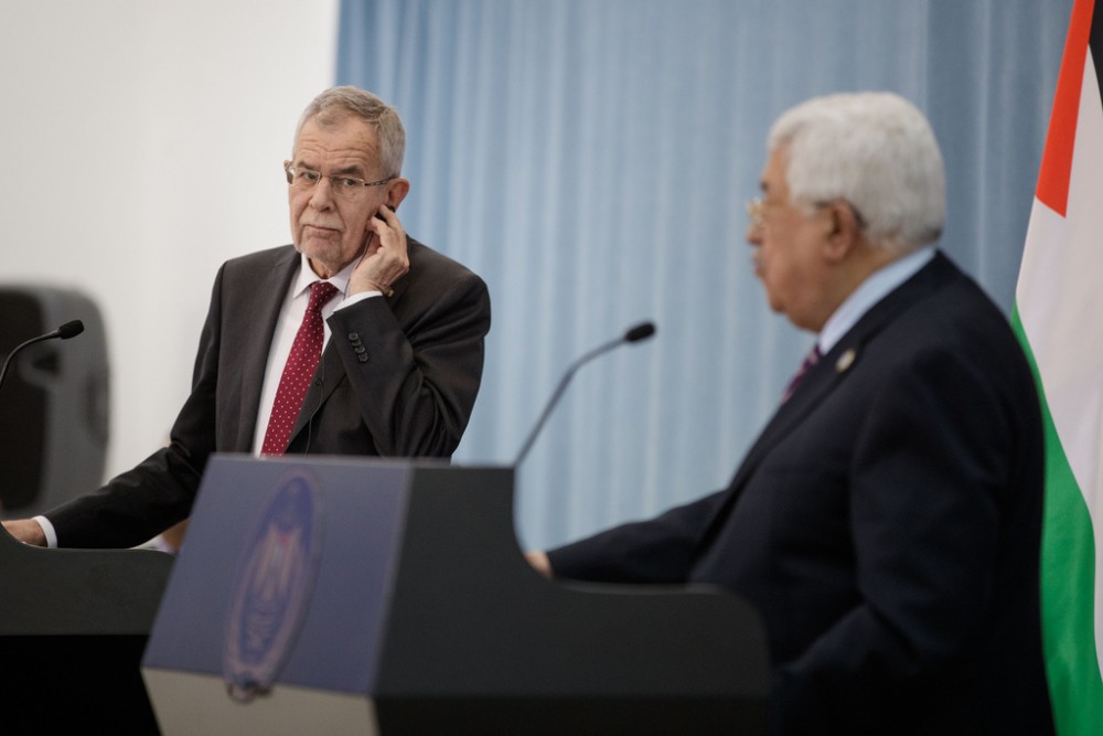 Mahmoud Abbas, Van der Bellen, Feb. 2019<small>© Österreichische Präsidentschaftskanzlei / Peter Lechner/HBF</small>