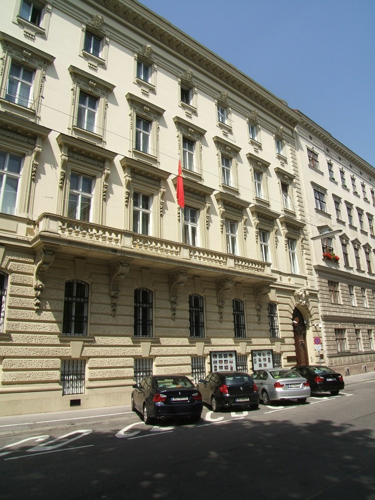 Chinese Embassy Vienna, Palais Bratmann<small>© Wikimedia Commons / Erich Schmid [CC BY-SA 3.0]</small>