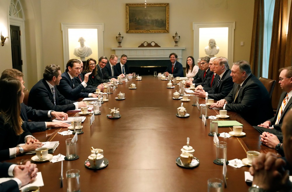 US President Donald Trump and Chancellor Kurz at the White House<small>© Bundeskanzleramt (BKA) / Dragan Tatic</small>