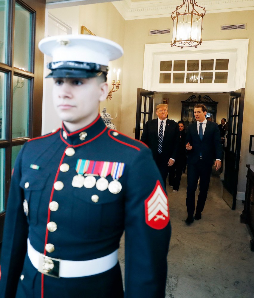 US President Donald Trump and Chancellor Kurz at the White House<small>© Bundeskanzleramt (BKA) / Dragan Tatic</small>