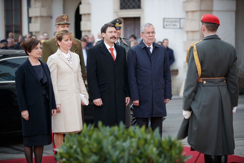 President János Áder paid an official visit to Austria.<small>© Österreichische Präsidentschaftskanzlei / Peter Lechner/HBF</small>