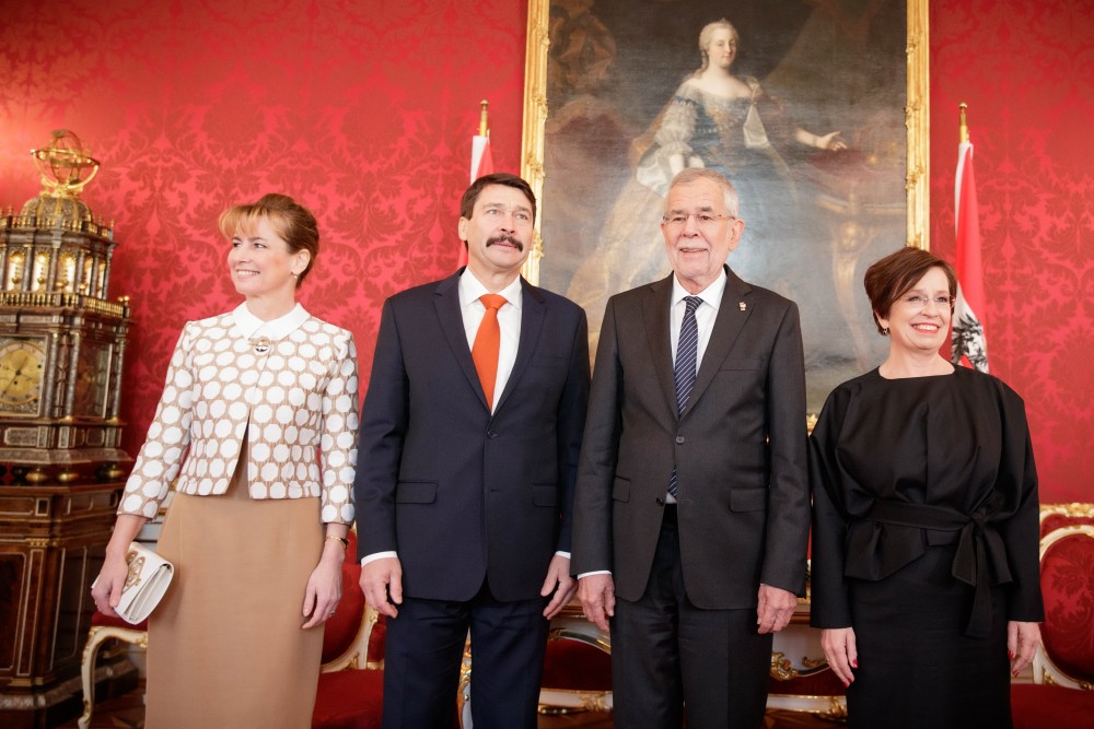 President János Áder paid an official visit to Austria.<small>© President János Áder paid an official visit to Austria.</small>