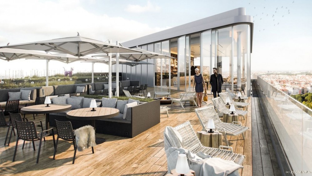 Andaz Vienna Am Belvedere - Skybar-Terrace<small>© Hyatt Corporation / Andaz Vienna Am Belvedere</small>