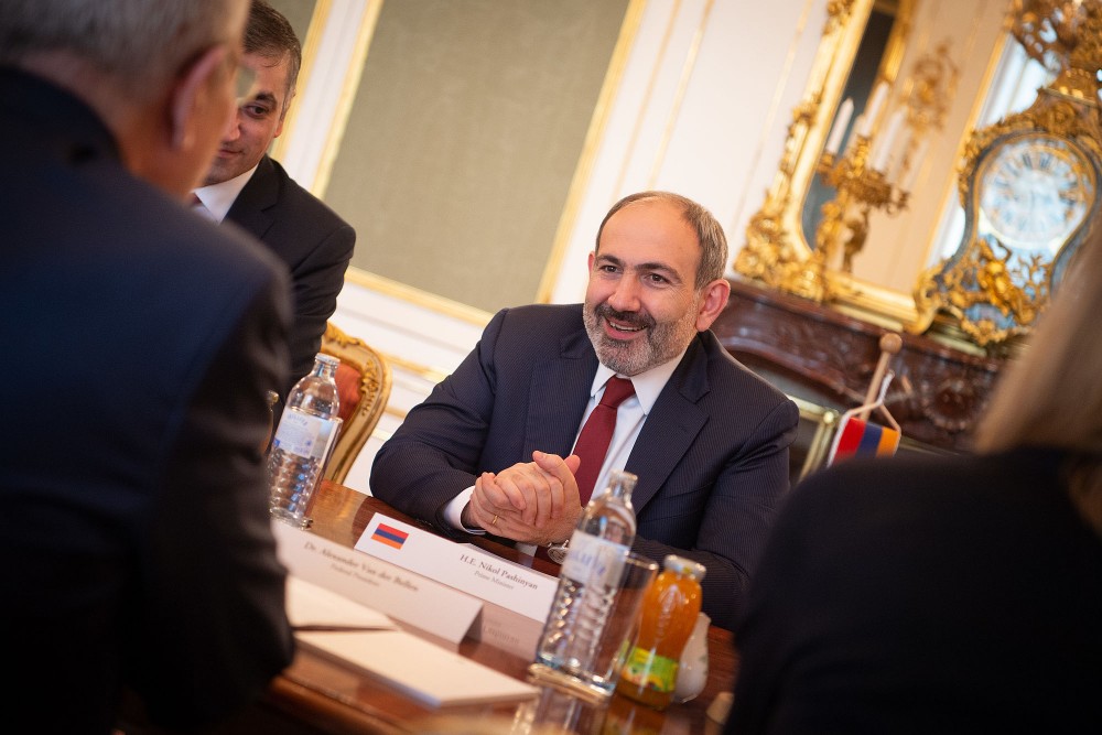 Prime Minister of the Republic of Armenia Nikol Pashinyan<small>© Österreichische Präsidentschaftskanzlei / Carina Karlovits/HBF</small>