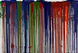 Hermann Nitsch: Schüttbild, 2005<small>© Albertina, Wien. Sammlung Essl © Bildrecht, Wien, 2019</small>