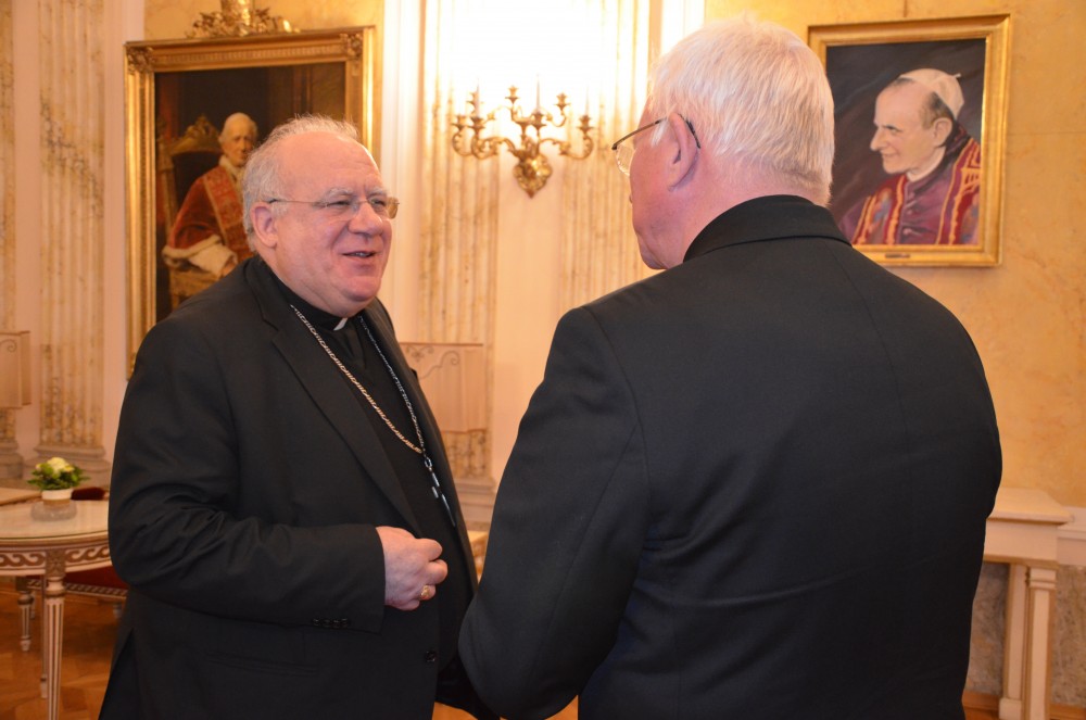 Archbishop Pedro Lopez Quintana, Apostolic Nuncio in Austria<small>© Paul Wuthe / Kathpress</small>