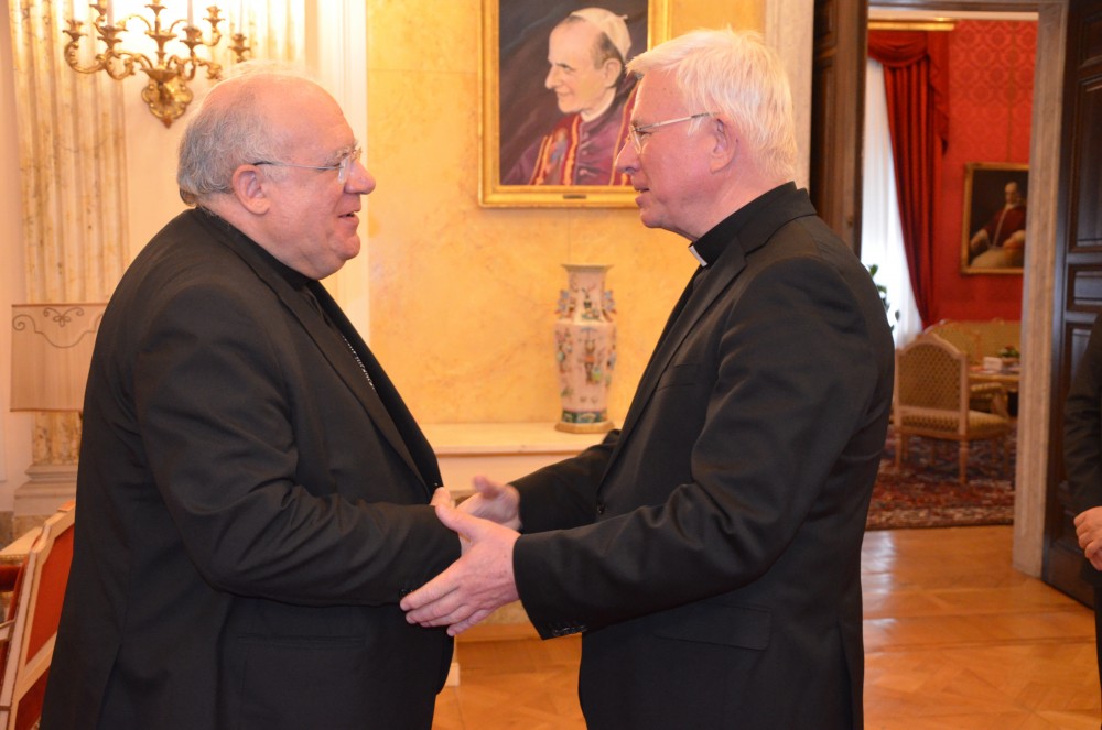 Archbishop Pedro Lopez Quintana, Apostolic Nuncio in Austria<small>© Paul Wuthe / Kathpress</small>