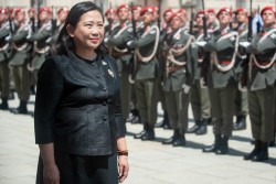Ambassador of the Kingdom of Thailand Morakot Sriswasdi<small>© www.bundespraesident.at / Karlovits, Bauer und Heinschink / HBF</small>