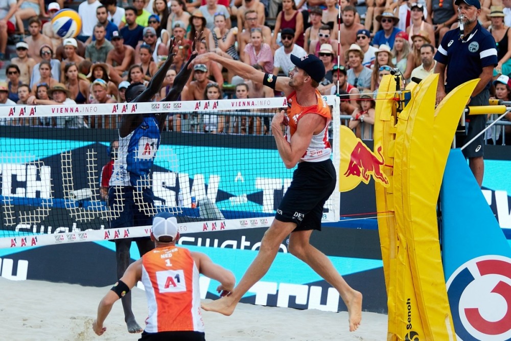 Beach Volleyball - Vienna Major 2019 on the Danube Island<small>© ACTS Sportveranstaltungen & Beach Majors GmbH / Mike Ranz</small>