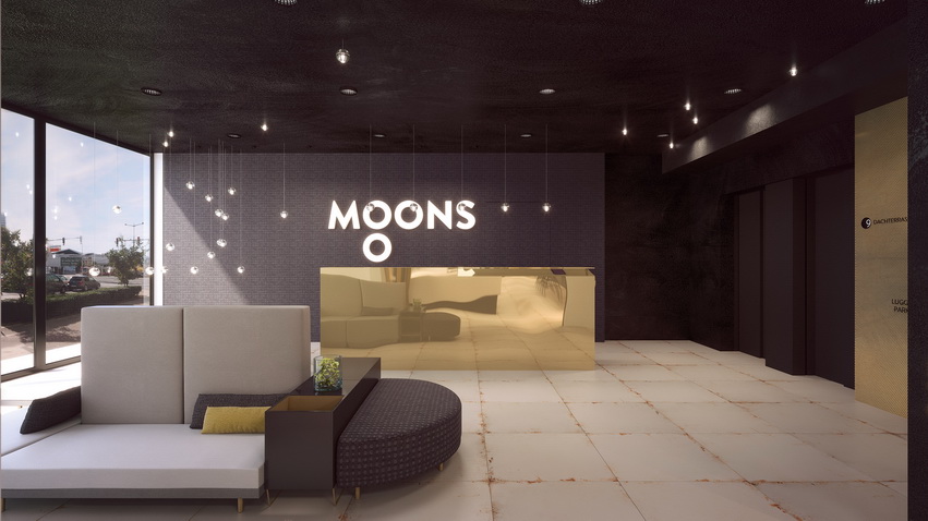 MOOONS Hotel Vienna - Lobby<small>© MOOONS Operations Alpha GmbH / ARCOTEL Hotels</small>