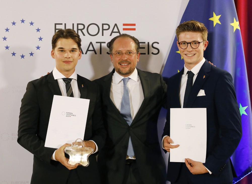 Europa-Staatspreis 2019<small>© BMEIA / Eugénie Berger / Flickr Attrib. 2.0 Generic (CC BY 2.0)</small>