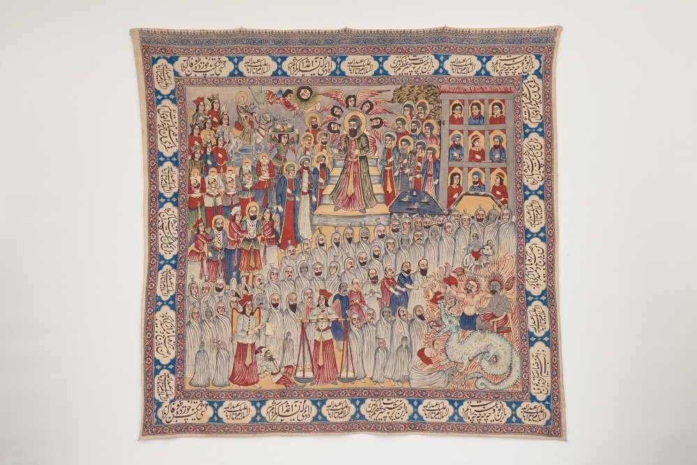 Qalamkār-e taswīrī (Printed and painted wall hanging<small>© KHM-Museumsverband</small>