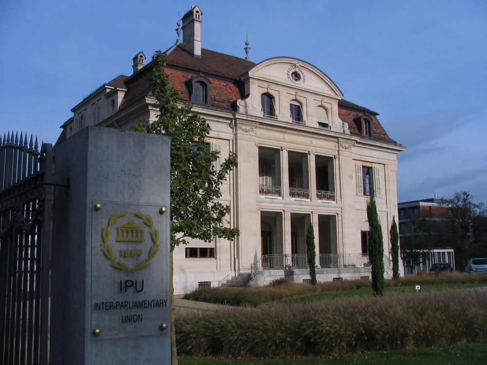 IPU Interparlamentary Union, HQ in Geneva<small>© Wikimedia Commons / Hadi [CC BY-SA 3.0]</small>