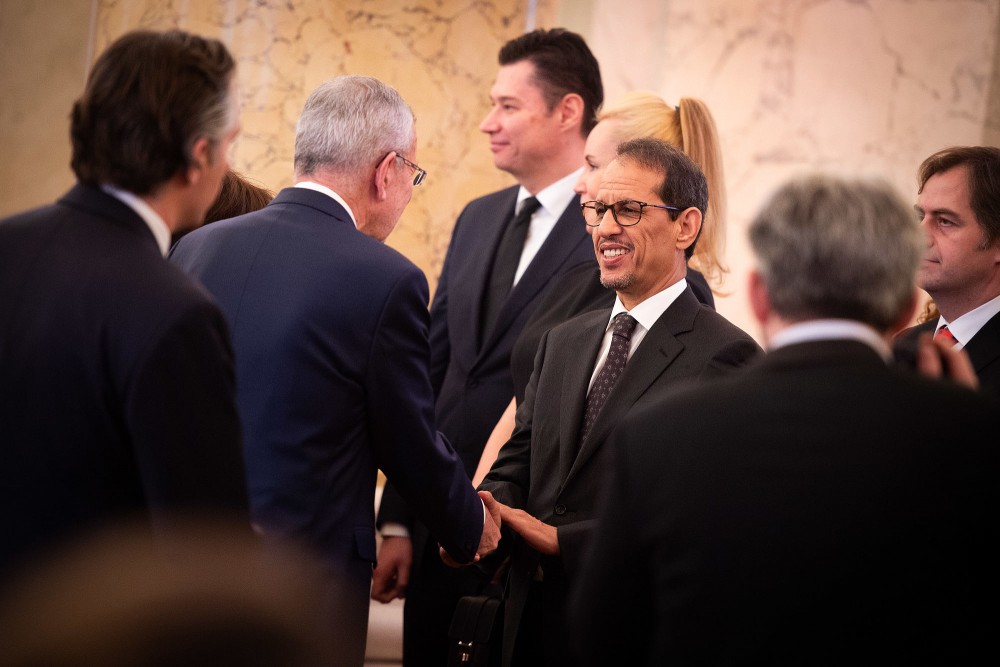 New Year Reception for the Diplomatic Corps in Vienna 2020<small>© bundespraesident.at / Carina Karlovits and Peter Lechner / HBF</small>