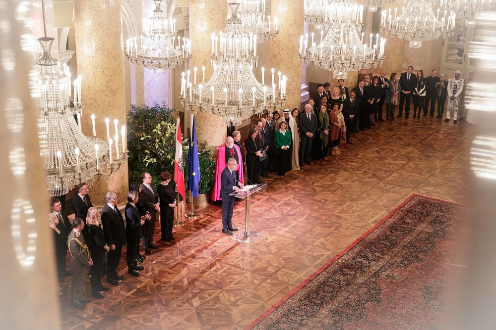 New Year Reception for the Diplomatic Corps in Vienna 2020<small>© bundespraesident.at / Carina Karlovits and Peter Lechner / HBF</small>
