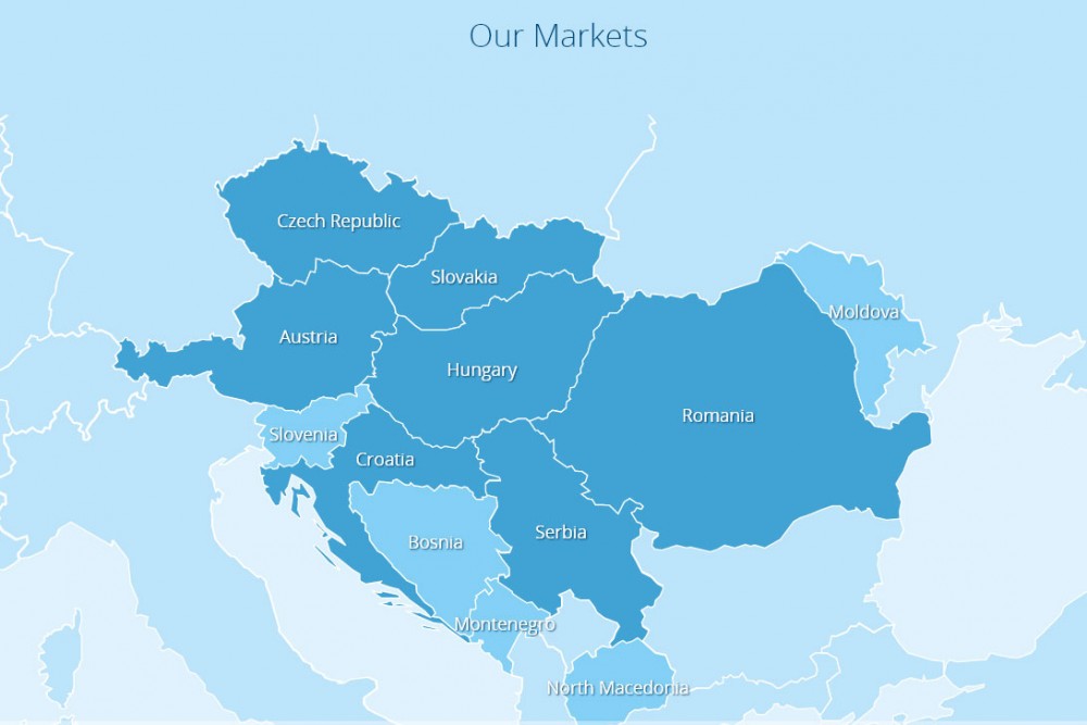 Erste Group's Markets<small>© Erste Group</small>