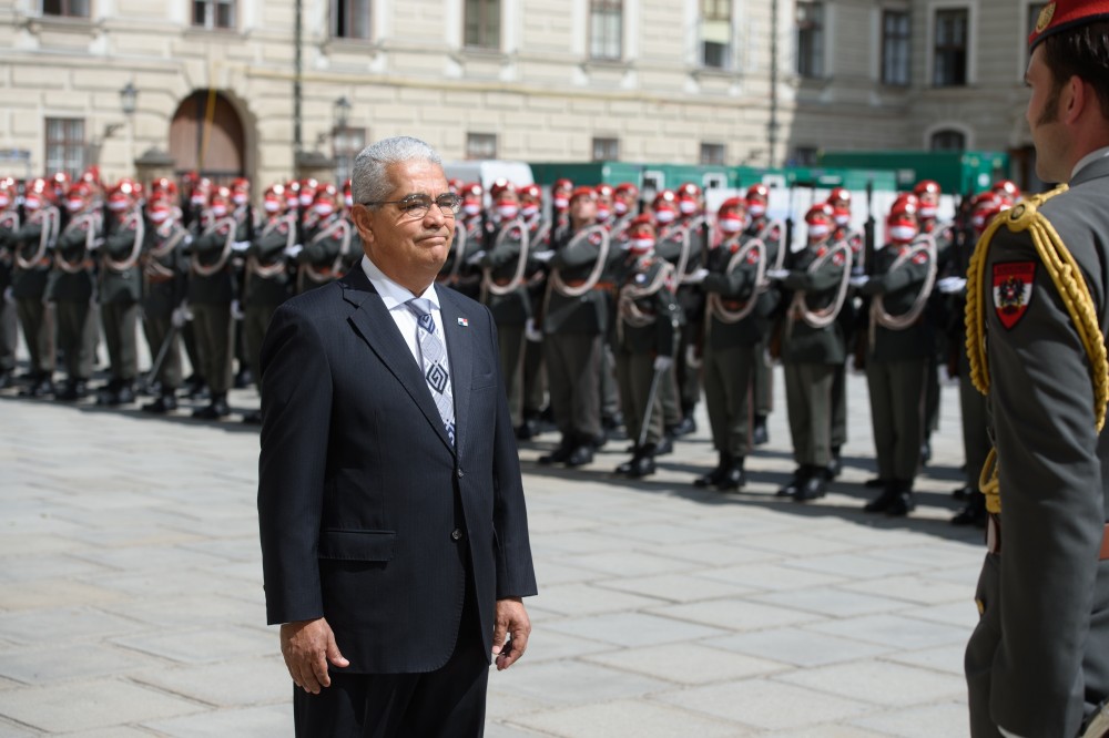 Ambassador of Panama to Austria, Mr. Dario Ernesto Chiru Ochoa<small>© bundespraesident.at / Peter Lechner / HBF & Lukas Hardt-Stremayr</small>