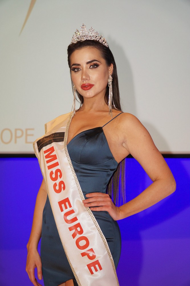 Miss Europe 2020, Ljubica Rajković from Serbia.<small>© Miss Europe Organization licensed by Miss Earth</small>
