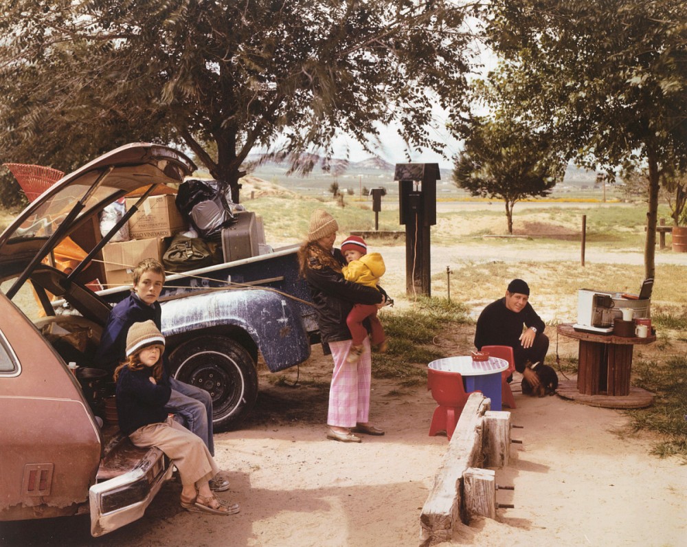 Joel Sternfeld: Red Rock State Campground, Gallup, NM, Sept.1982<small>© Courtesy Joel Sternfeld and Buchmann Galerie, Berlin 2021</small>
