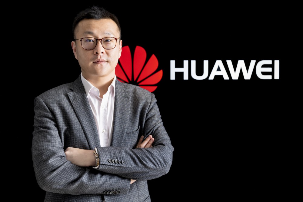 Harvey Zhang, Huawei Austria CEO<small>© Huawei Technologies Austria GmbH / Karo Pernegger</small>