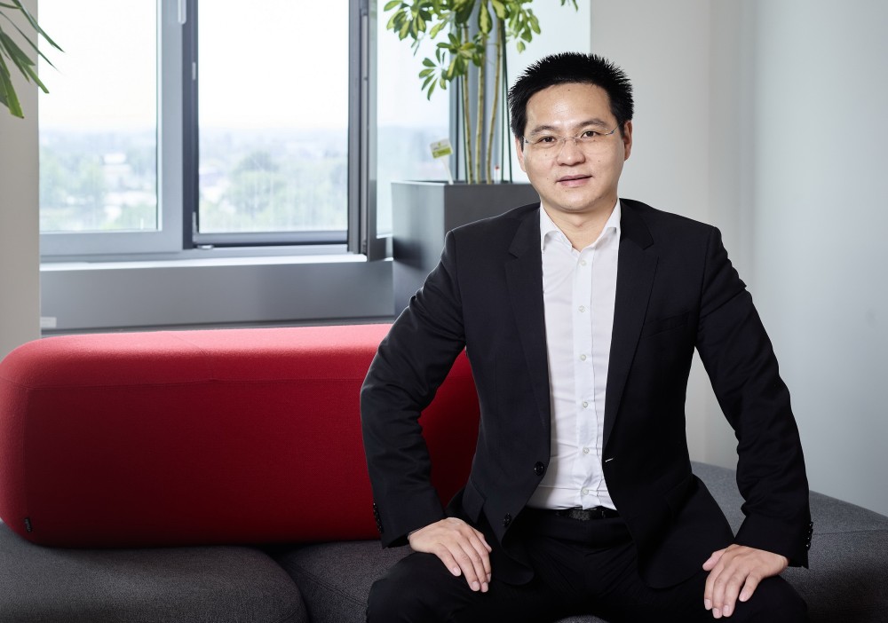 Jackie Zhang, Huawei Technologies Austria CEO (2020-2021)<small>© Huawei Technologies Austria GmbH / Sebastian Reich</small>