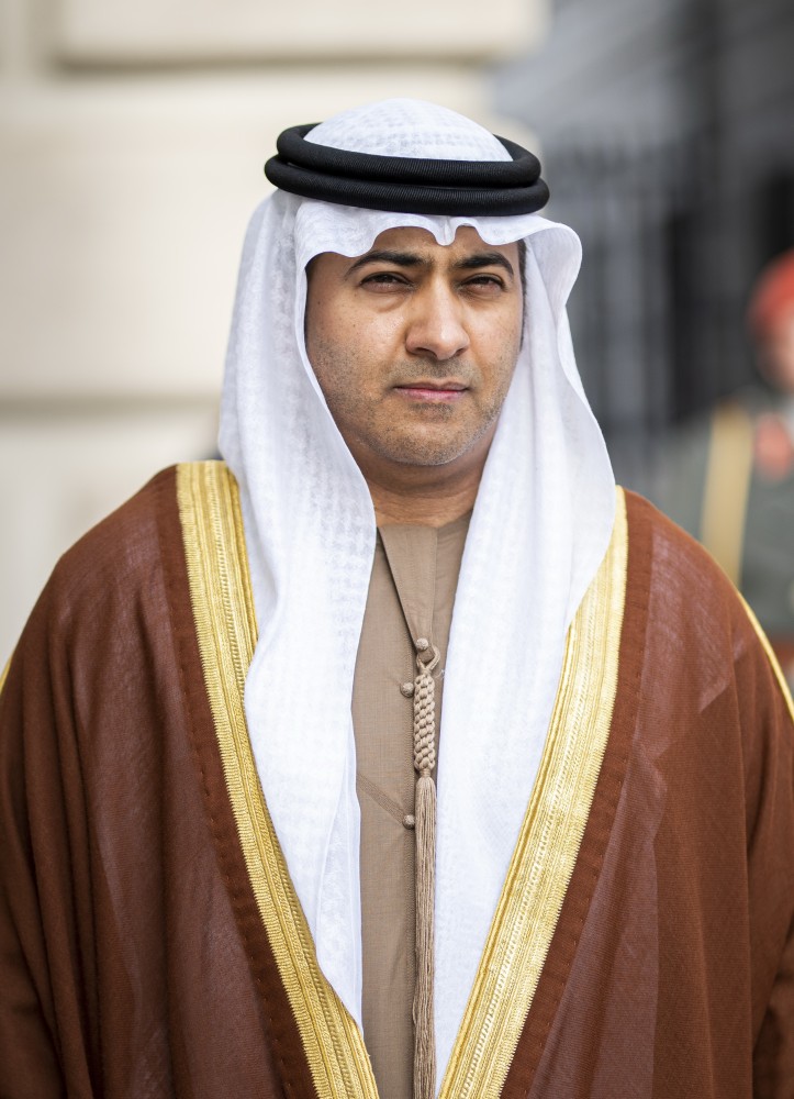 Hamad Ali Mohammed Subaih Al Kaabi, Ambassador of the UAE<small>© bundespraesident.at / Carina Karlovits and Peter Lechner / HBF</small>