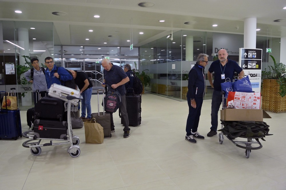 IAEA Team arriving at the Vienna International Airport<small>© IAEA/ Dean Calma / Flickr Attribution (CC BY 2.0)</small>