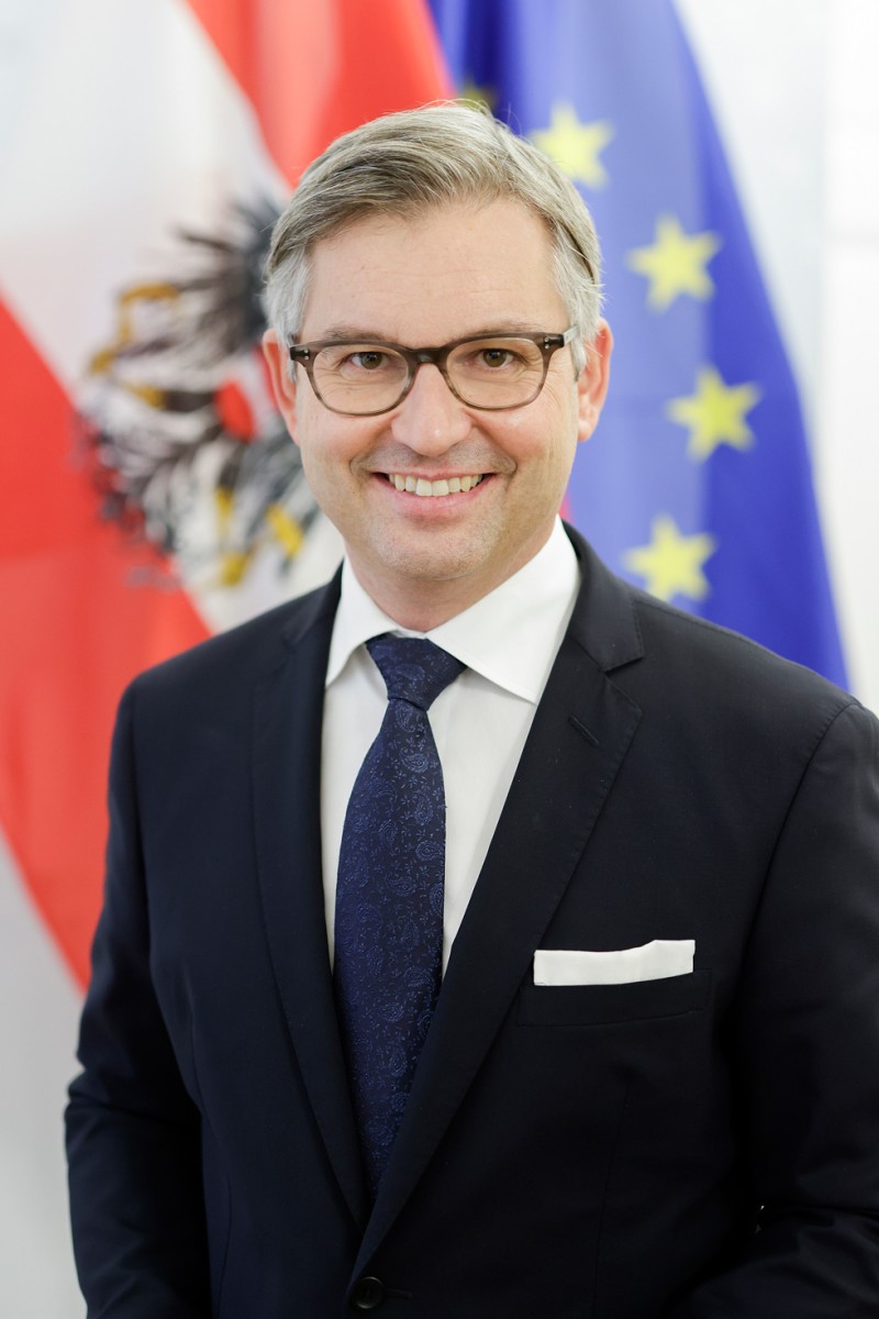 New Austrian Minister of Finance, Dr. Magnus Brunner.<small>© BMF - Bundesministerium für Finanzen / Austrian Federal Ministry of Finance</small>