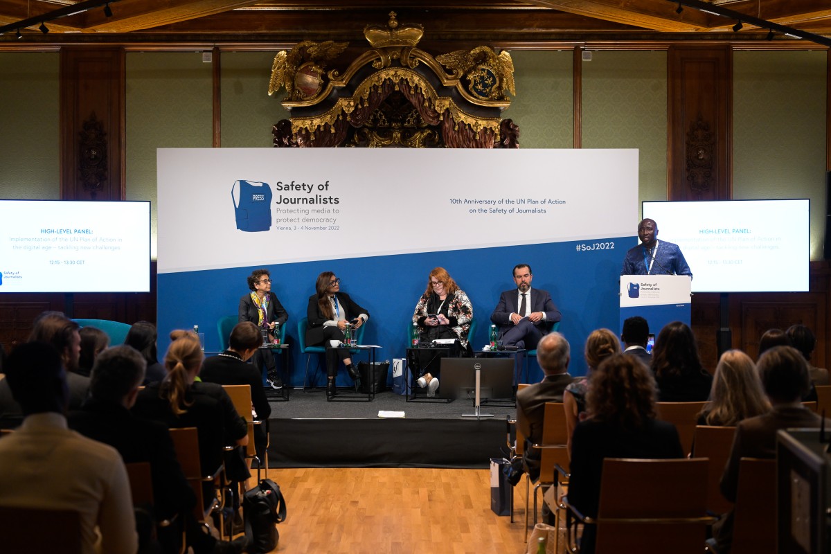 Vienna Conference on Journalist Safety 2022 Vienna
